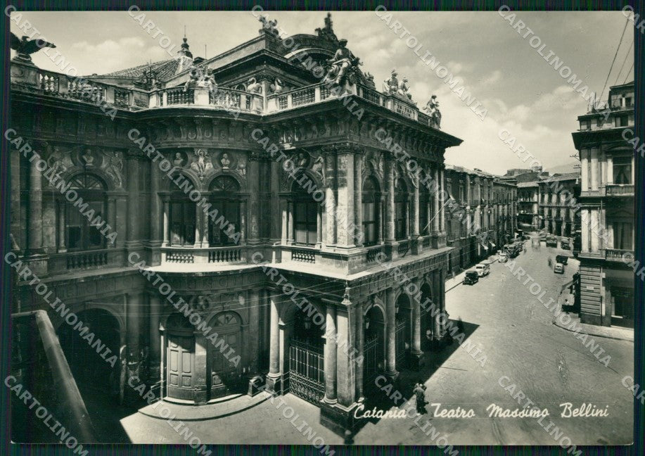 Catania Città Teatro Massimo Bellini Foto FG cartolina ZK1199 – fronte