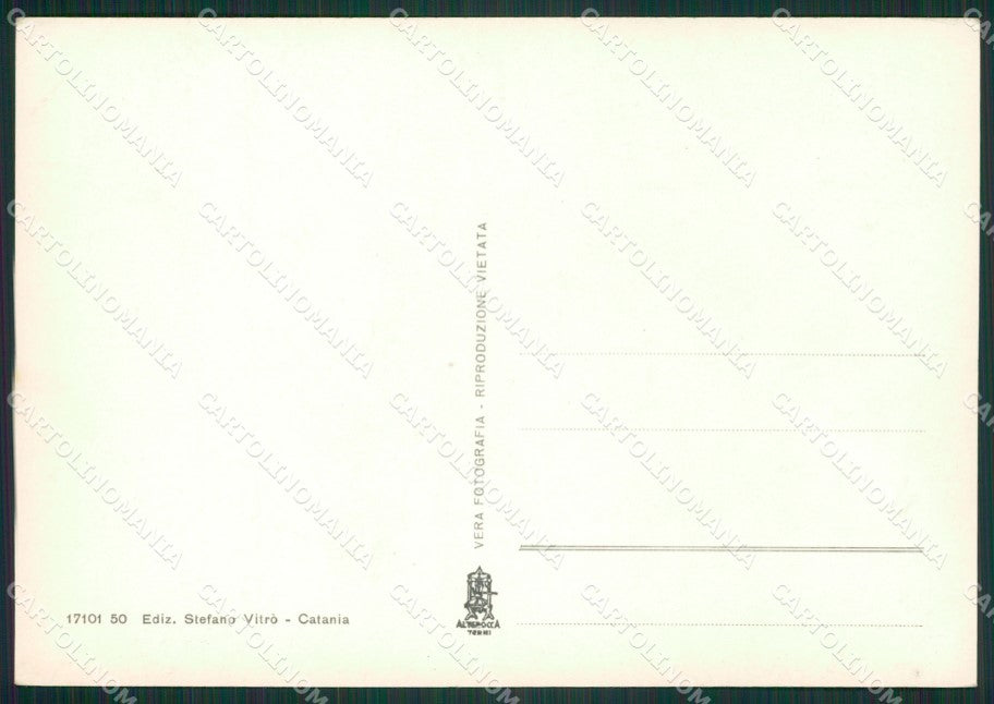 Catania Città Teatro Massimo Bellini Foto FG cartolina ZK1199 – retro