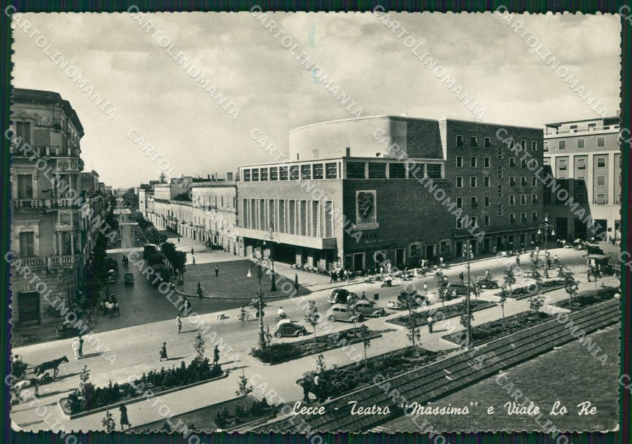 Lecce Città Teatro Massimo Bellini Foto FG cartolina ZK1206 – fronte