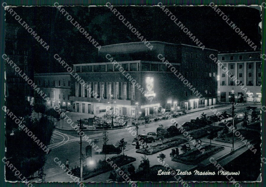 Lecce Città Teatro Massimo Bellini Foto FG cartolina ZK1207 – fronte