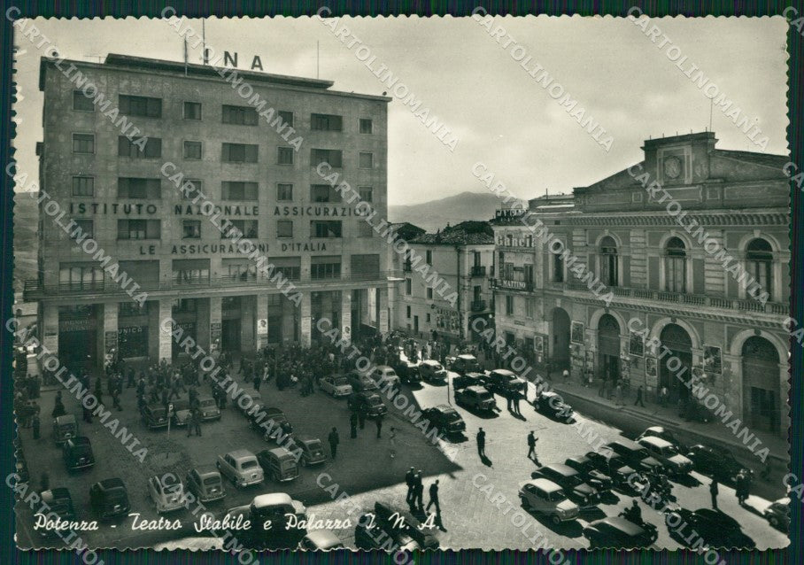 Potenza Città Teatro Stabile Foto FG cartolina ZK1208 – fronte