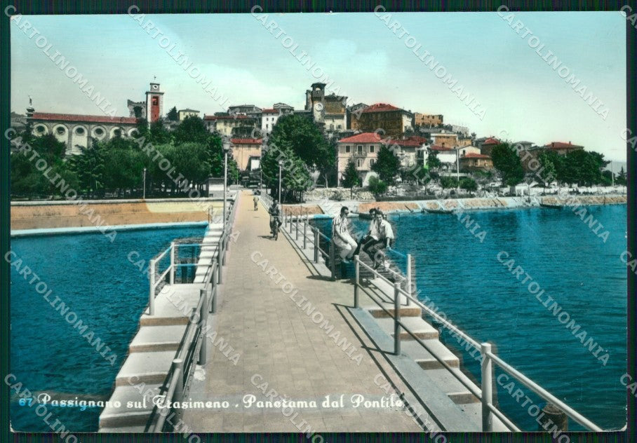 Perugia Passignano Sul Trasimeno Foto FG cartolina ZK1211 – fronte