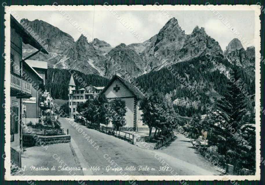 Trento Siror San Martino di Castrozza STRAPPINO Foto FG cartolina ZK1222 – fronte