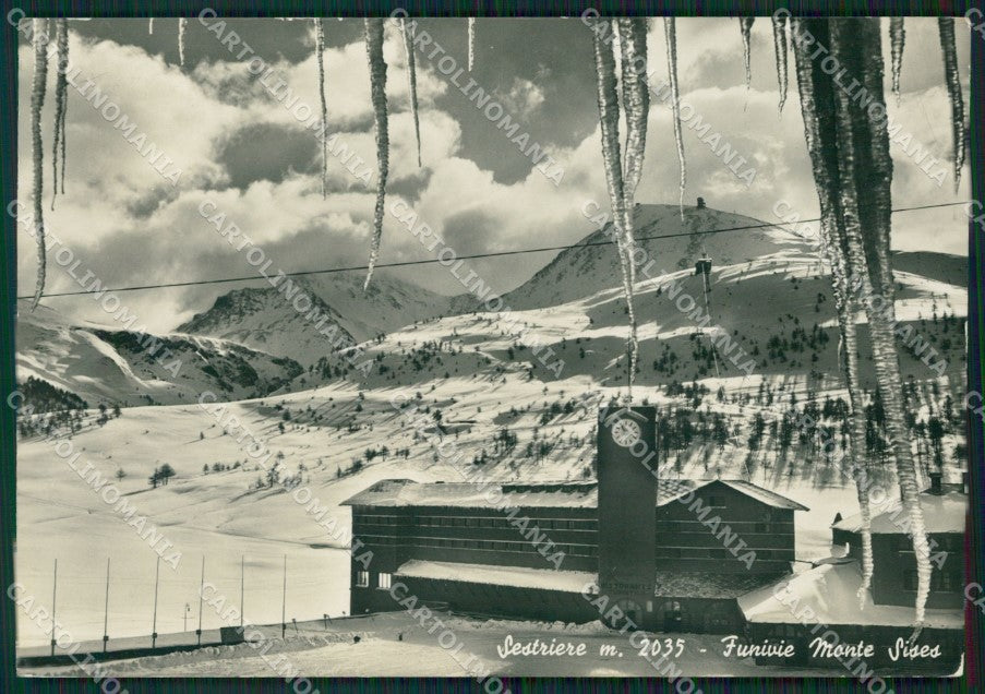 Torino Sestriere Neve Foto FG cartolina ZK1230 – fronte