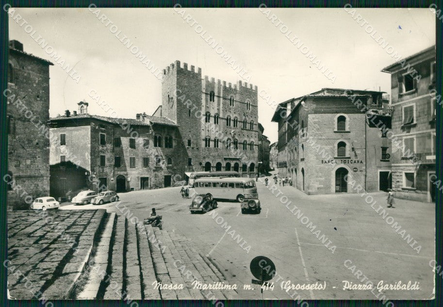Grosseto Massa Marittima Corriera Foto FG cartolina ZK1249 – fronte