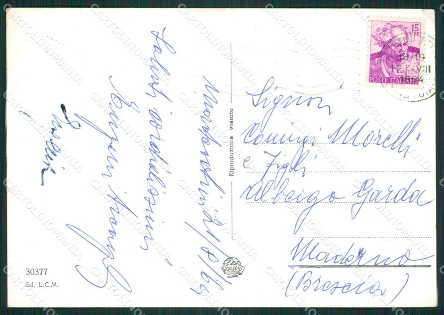 Pistoia Montecatini Terme Foto FG cartolina ZK1264 – retro