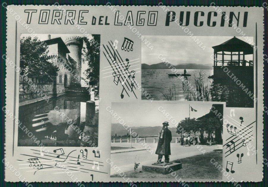 Lucca Viareggio Torre del Lago Puccini Foto FG cartolina ZK1294 – fronte