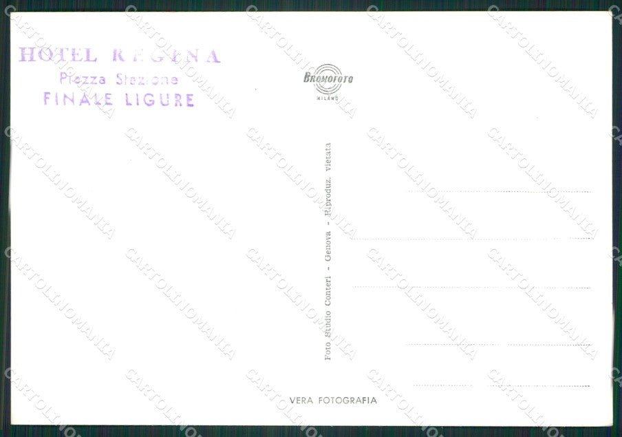 Savona Finale Ligure Foto FG cartolina ZK1300 – retro