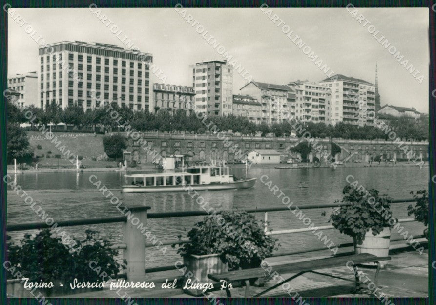 Torino Città Battello Foto FG cartolina ZK1303 – fronte