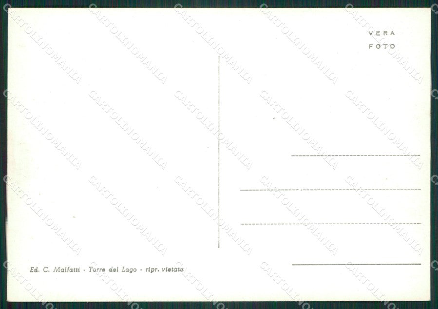 Lucca Viareggio Torre del Lago Puccini Villa Puccini Foto FG cartolina ZK1315 – retro