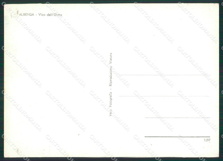 Savona Albenga Foto FG cartolina ZK1316 – retro