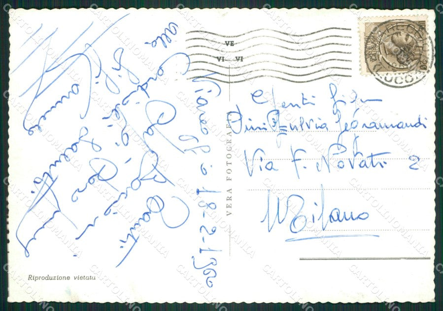 Lucca Viareggio Saluti da Foto FG cartolina ZK1336 – retro