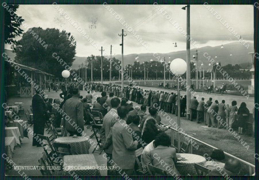 Pistoia Montecatini Terme Ippodromo Foto FG cartolina ZK1343 – fronte