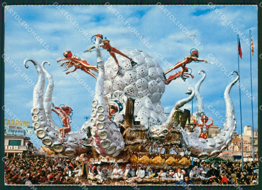 Lucca Viareggio Carnevale Foto FG cartolina ZK1352 – fronte