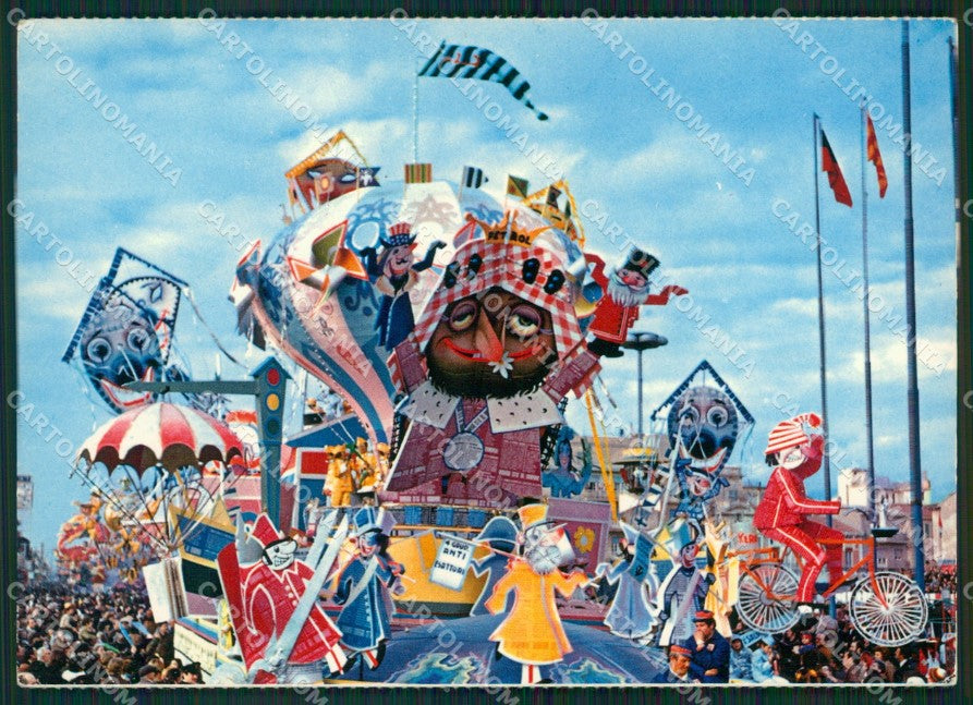 Lucca Viareggio Carnevale Foto FG cartolina ZK1358 – fronte