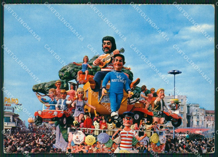 Lucca Viareggio Carnevale Foto FG cartolina ZK1359 – fronte