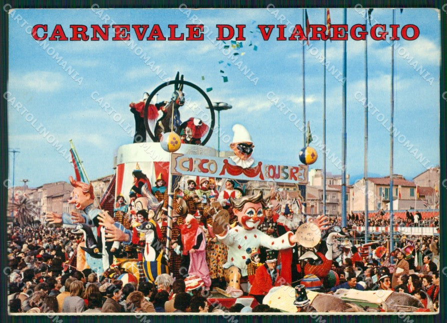 Lucca Viareggio Carnevale Foto FG cartolina ZK1360 – fronte