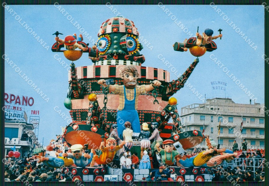 Lucca Viareggio Carnevale Foto FG cartolina ZK1361 – fronte