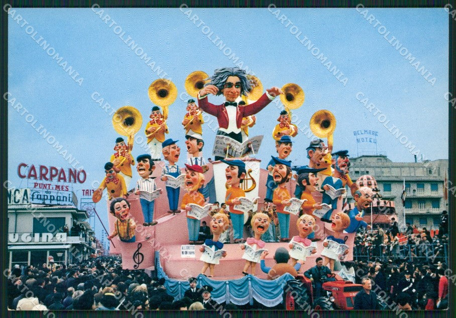 Lucca Viareggio Carnevale Foto FG cartolina ZK1364 – fronte