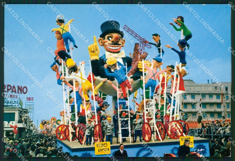 Lucca Viareggio Carnevale Foto FG cartolina ZK1367 – fronte