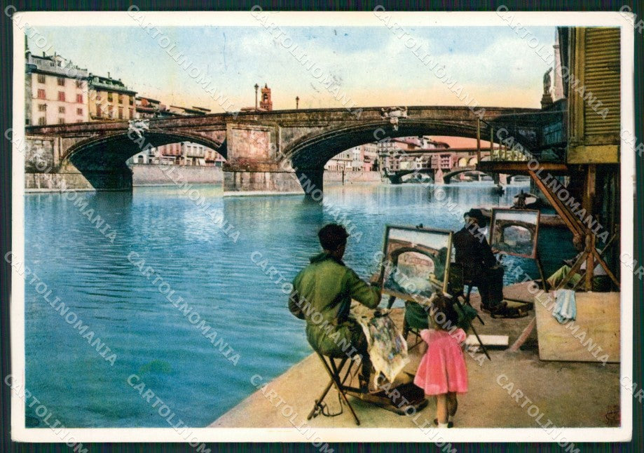 Firenze Città Pittori Foto FG cartolina ZK1374 – fronte
