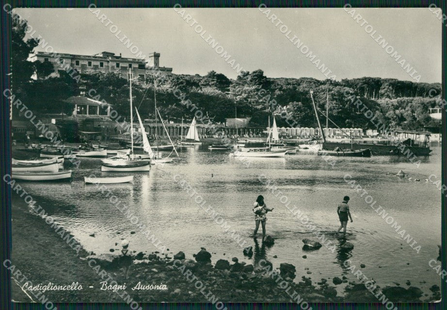Livorno Rosignano Marittimo Castiglioncello PIEGHINA Foto FG cartolina ZK1376 – fronte