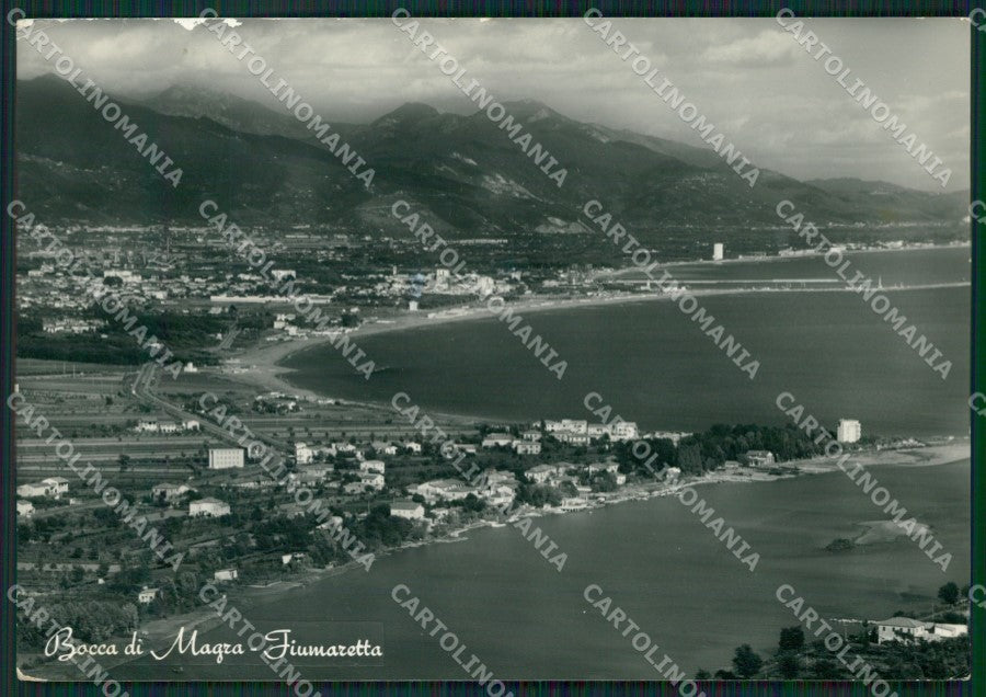 La Spezia Ameglia Fiumaretta ABRASA Foto FG cartolina ZK1377 – fronte