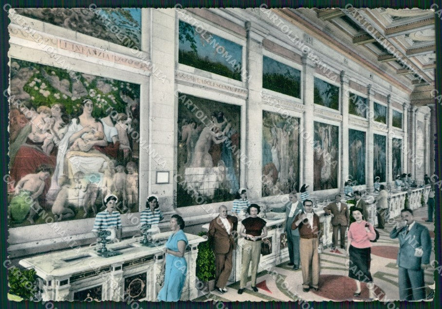 Pistoia Montecatini Stabilimento Tettuccio STRAPPINO Foto FG cartolina ZK1386 – fronte