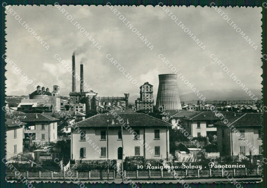 Livorno Rosignano Marittimo Rosignano Solvay PIEGHE Foto FG cartolina ZK1393 – fronte