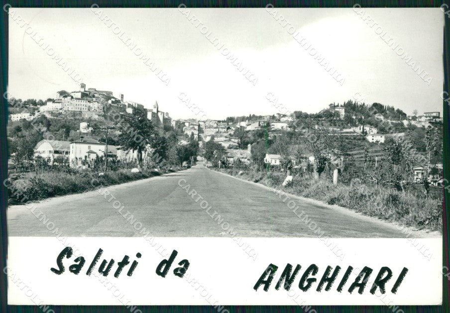 Arezzo Anghiari Saluti da Foto FG cartolina ZK1394 – fronte
