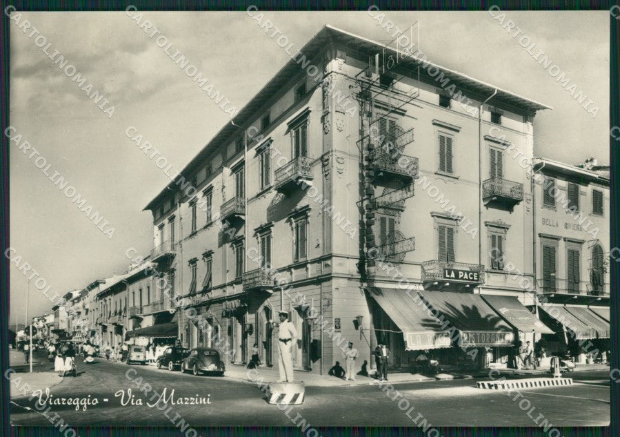Lucca Viareggio Vigile PIEGHINA Foto FG cartolina ZK1408 – fronte