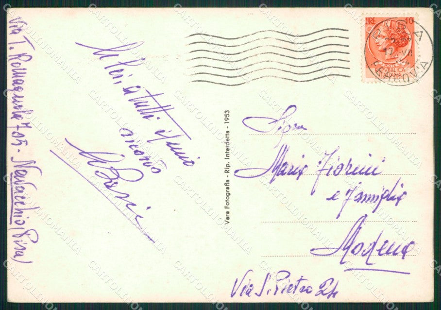 Pisa Navacchio PIEGHE Foto FG cartolina ZK1415 – retro