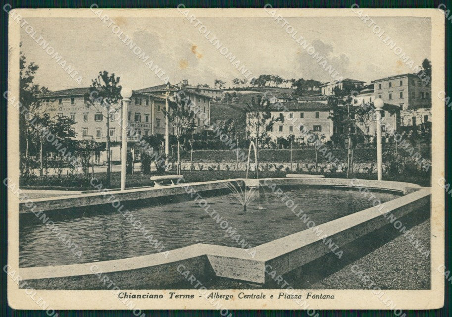 Siena Chianciano Terme PIEGHINA FG cartolina ZK1422 – fronte