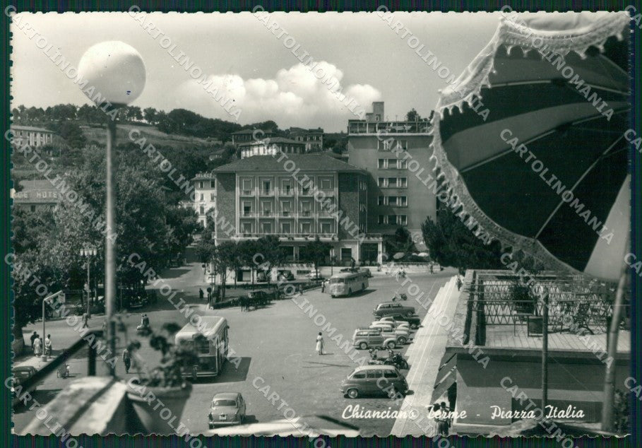 Siena Chianciano Terme Auto Foto FG cartolina ZK1480 – fronte