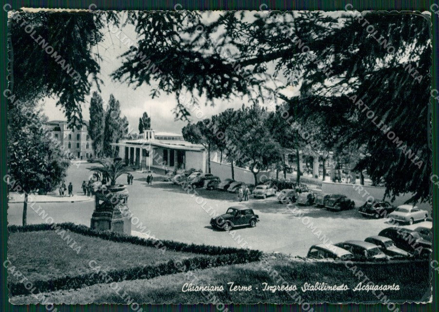 Siena Chianciano Terme Auto Foto FG cartolina ZK1482 – fronte