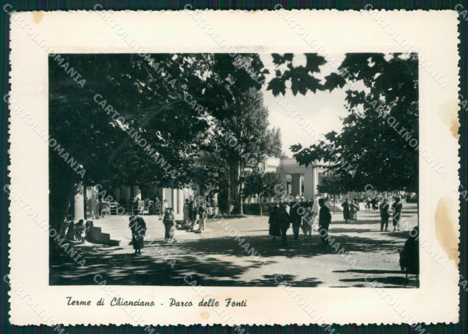 Siena Chianciano Terme Parco delle Fonti FORI Foto FG cartolina ZK1488 – fronte