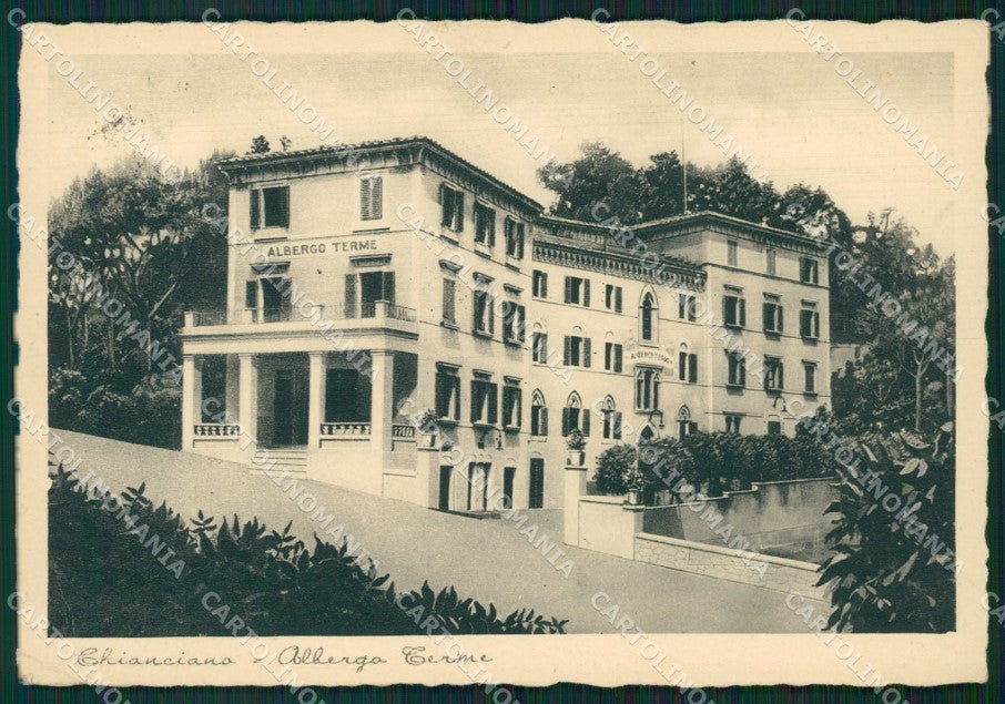 Siena Chianciano Terme FG cartolina ZK1507 – fronte