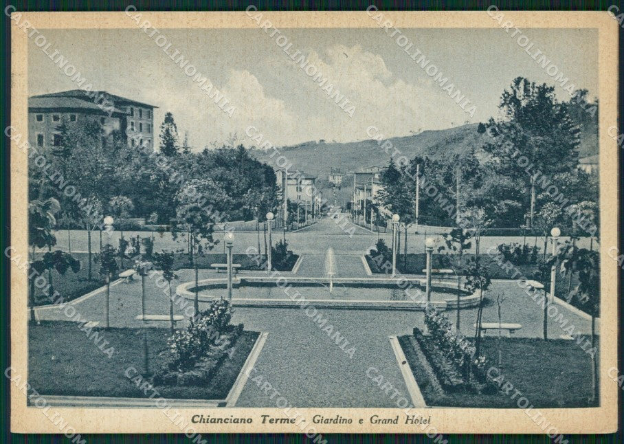 Siena Chianciano Terme FG cartolina ZK1521 – fronte