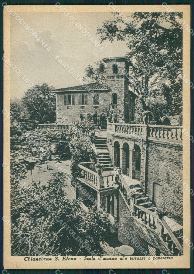 Siena Chianciano Terme Sorgente Sant'Elena FG cartolina ZK1532 – fronte