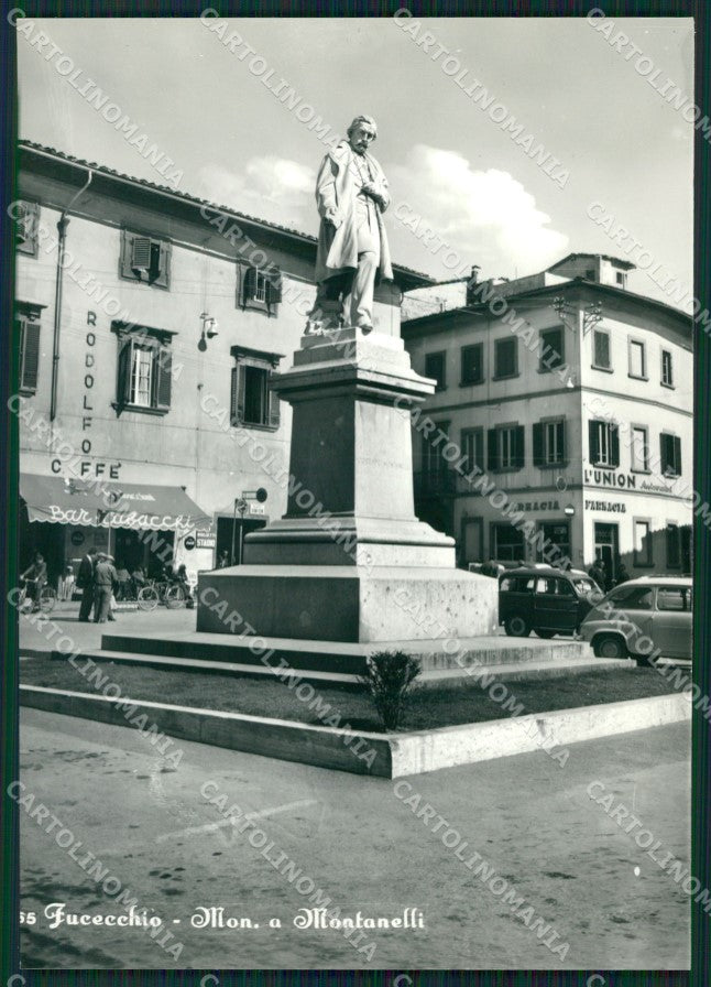 Firenze Fucecchio Monumento Montanelli Foto FG cartolina ZK1547 – fronte