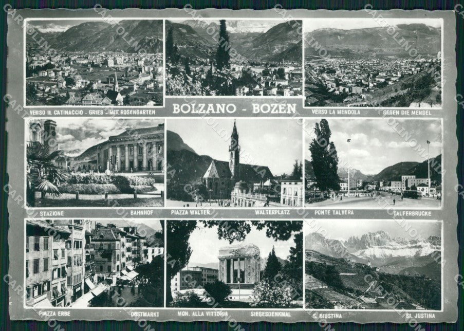 Bolzano Città Foto FG cartolina ZK1591 – fronte