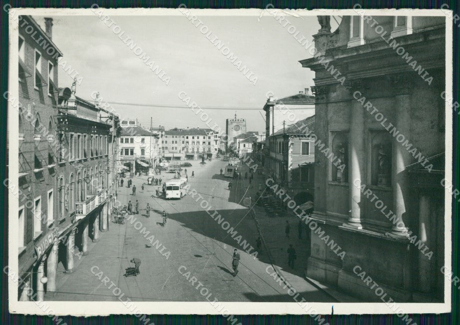 Venezia Mestre PIEGATA Foto FG cartolina ZK1594 – fronte