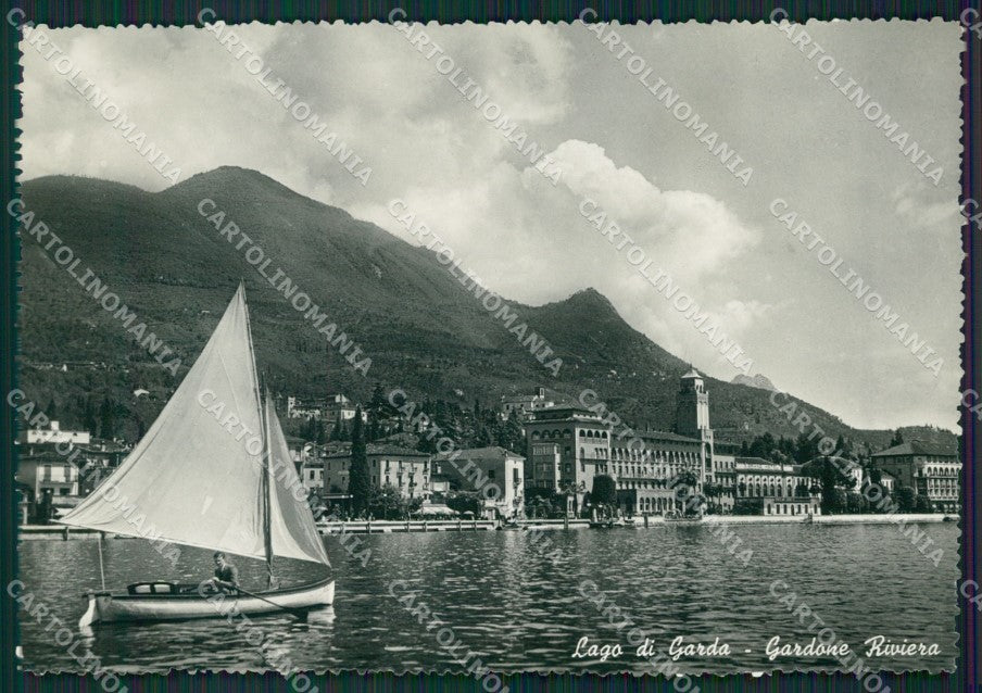 Brescia Gardone Barca Foto FG cartolina ZK1598 – fronte