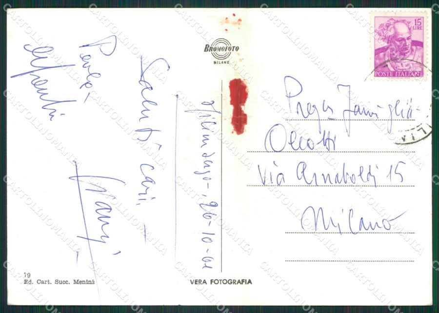 Pordenone Spilimbergo PIEGHINA Foto FG cartolina ZK1600 – retro