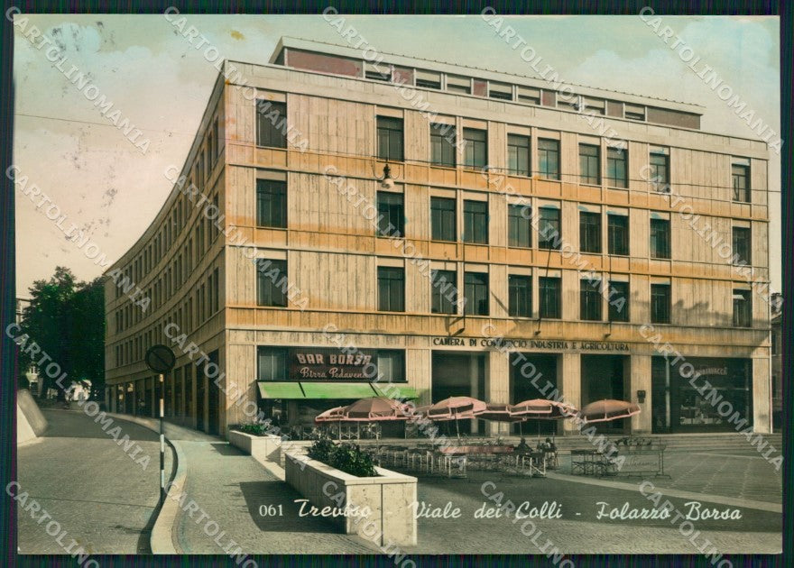 Treviso Città Palazzo Borsa Foto FG cartolina ZK1603 – fronte