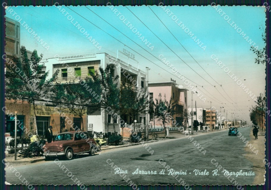 Rimini Riva Azzurra Foto FG cartolina ZK1608 – fronte