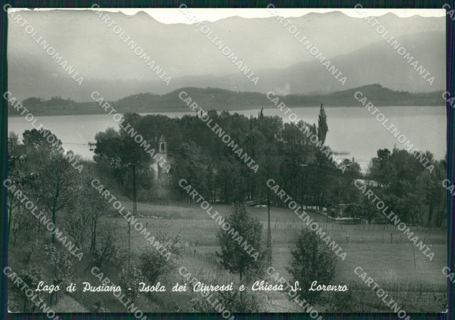 Como Pusiano Isola dei Cipressi Foto FG cartolina ZK1611 – fronte
