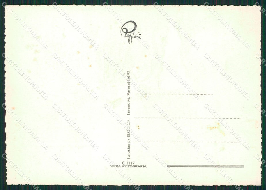 Novara Arona Battello Foto FG cartolina ZK1619 – retro