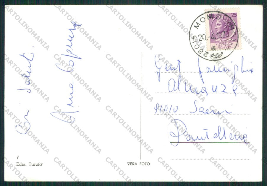 Novara Momo PIEGHINA Foto FG cartolina ZK1622 – retro