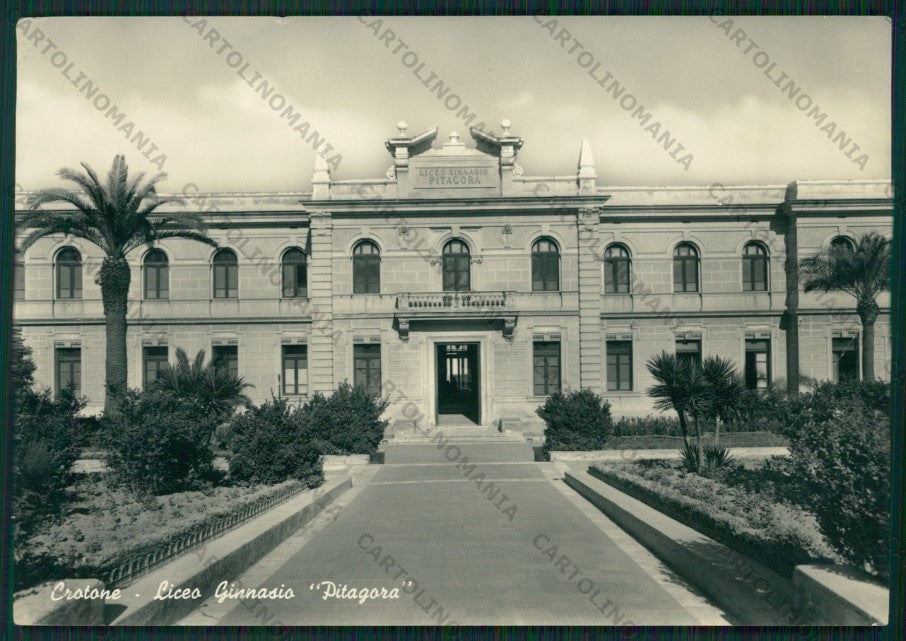 Crotone Città Liceo Pitagora Foto FG cartolina ZK1643 – fronte
